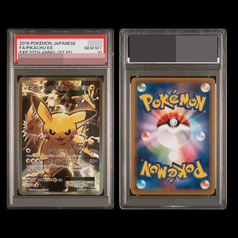 PKM Pikac Series Set PTCG HOLO Foil Cards ILLUSTRATOR Replica P - S - A 10 Toys Hobbie Hobby Collectibles Game Collection Anime Card - Pokeem0n
