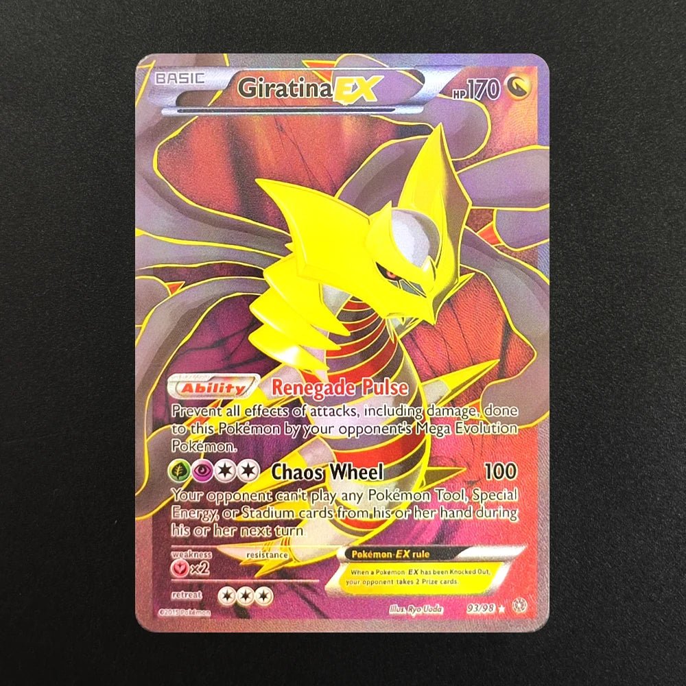 Pokemon TCG English Collection Cards Charizard Pikachu Gengar Mew Venusaur Lugia EX Self Made Classic Game Anime Cards Gift Toys - Pokeem0n