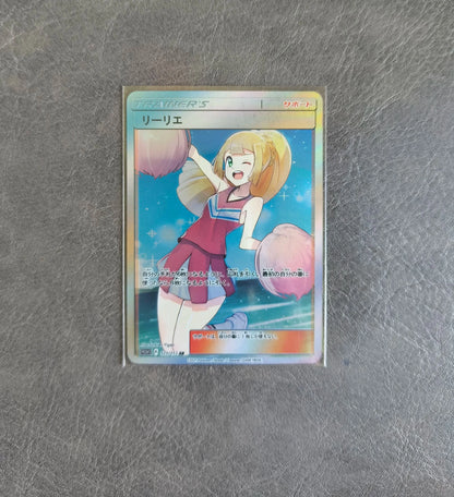 1pcs/set Diy Pokemon Ptcg Lillie Self Control Collect Signature Trading Flash Card Anime Cartoon Gift - Pokeem0n