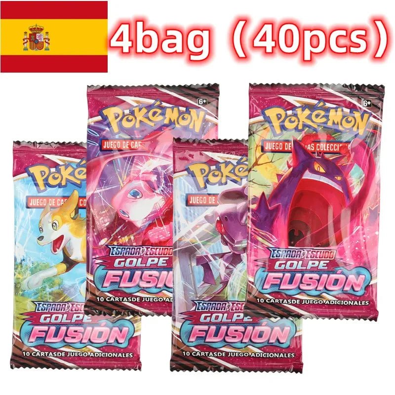 40/360Pcs Spanish Version Pokémon Card TCG: Sword shield Vivid Voltage Booster Box Pokemon Cards 36 Pack Box Gifts - Pokeem0n