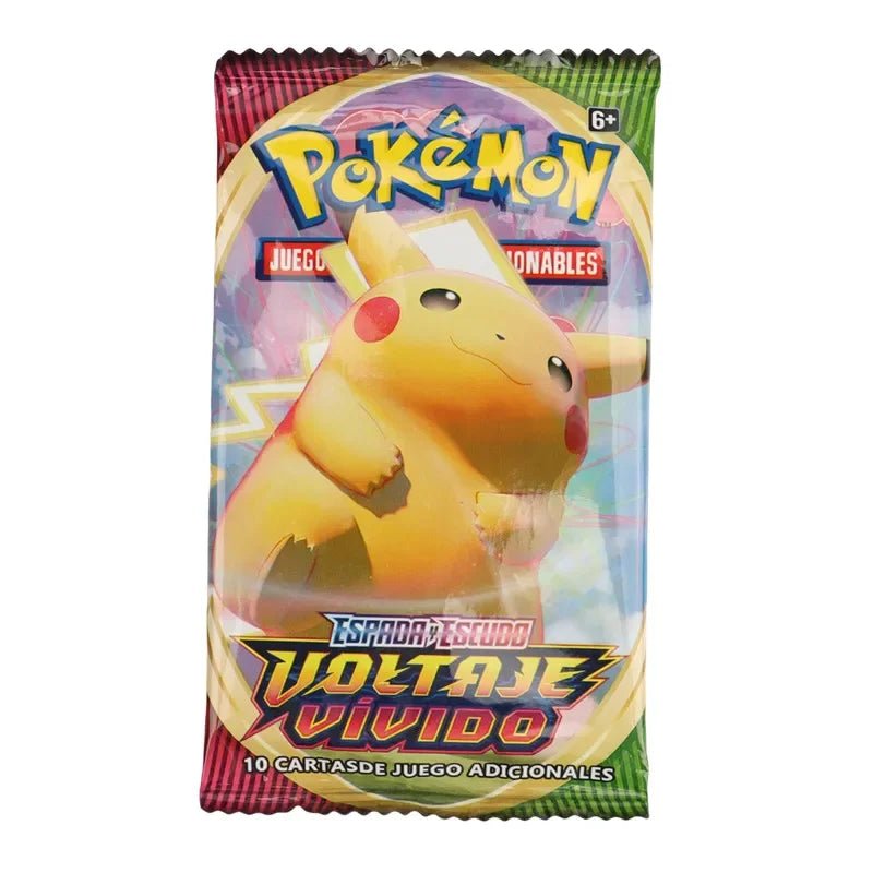 40/360Pcs Spanish Version Pokémon Card TCG: Sword shield Vivid Voltage Booster Box Pokemon Cards 36 Pack Box Gifts - Pokeem0n