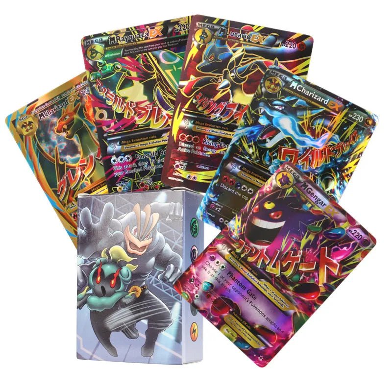 60/100Pcs Pokemon Cards New EX Obsidian Flames Titanium crystal Charizard Pokemon Cards English Version - Pokeem0n
