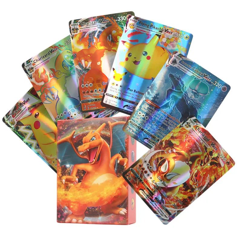 60/100Pcs Pokemon Cards New EX Obsidian Flames Titanium crystal Charizard Pokemon Cards English Version - Pokeem0n