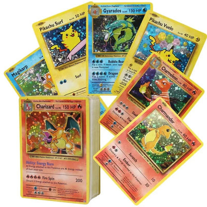 60/100Pcs Pokemon Cards New EX Obsidian Flames Titanium crystal Charizard Pokemon Cards English Version - Pokeem0n
