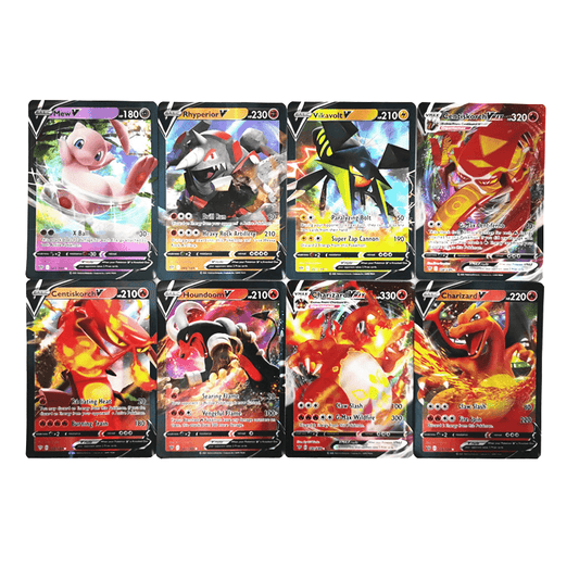 Premium set of eight Pokémon V cards