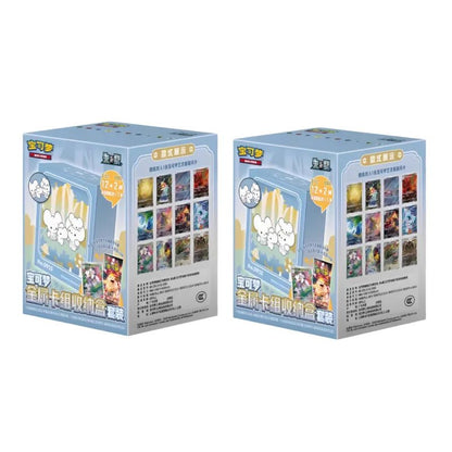 New Genuine Pokemon Collect 'Em All 151 Starter Battle Collection Box With Metal Card Case Set Festvial Surprise Gifts Toys - Pokeem0n
