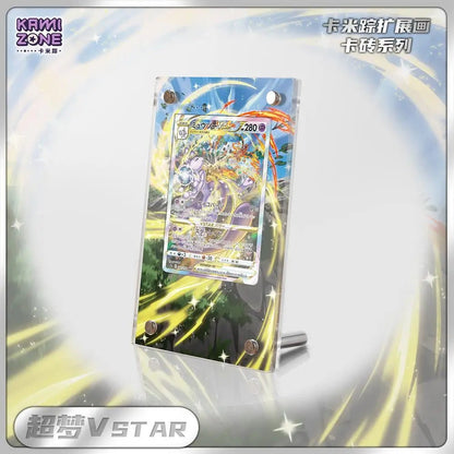 New Pokemon Display Stand Mew Magikarp Akari Cynthia Miriam EX Acrylic Card Brick Photo Frame PTCG Gift Toy Not Include Cards - Pokeem0n