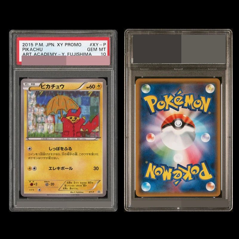 PKM Pikac Series Set PTCG HOLO Foil Cards ILLUSTRATOR Replica P - S - A 10 Toys Hobbie Hobby Collectibles Game Collection Anime Card - Pokeem0n