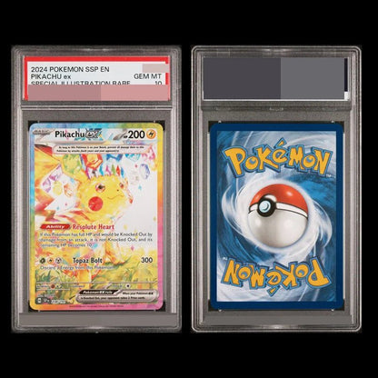 PKM Pikac Series Set PTCG HOLO Foil Cards ILLUSTRATOR Replica P - S - A 10 Toys Hobbie Hobby Collectibles Game Collection Anime Card - Pokeem0n