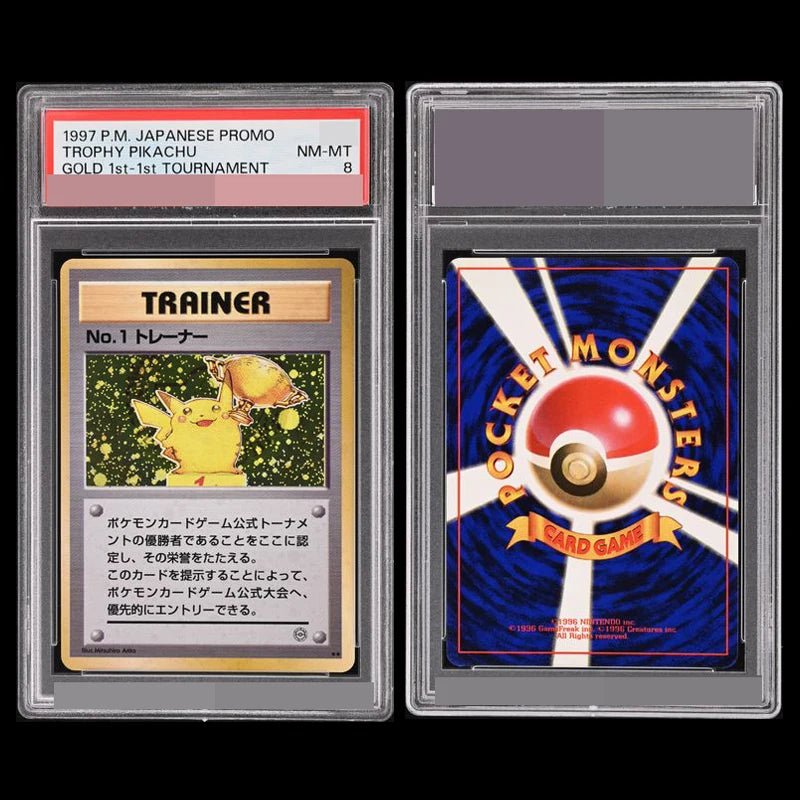 PKM Pikac Series Set PTCG HOLO Foil Cards ILLUSTRATOR Replica P - S - A 10 Toys Hobbie Hobby Collectibles Game Collection Anime Card - Pokeem0n