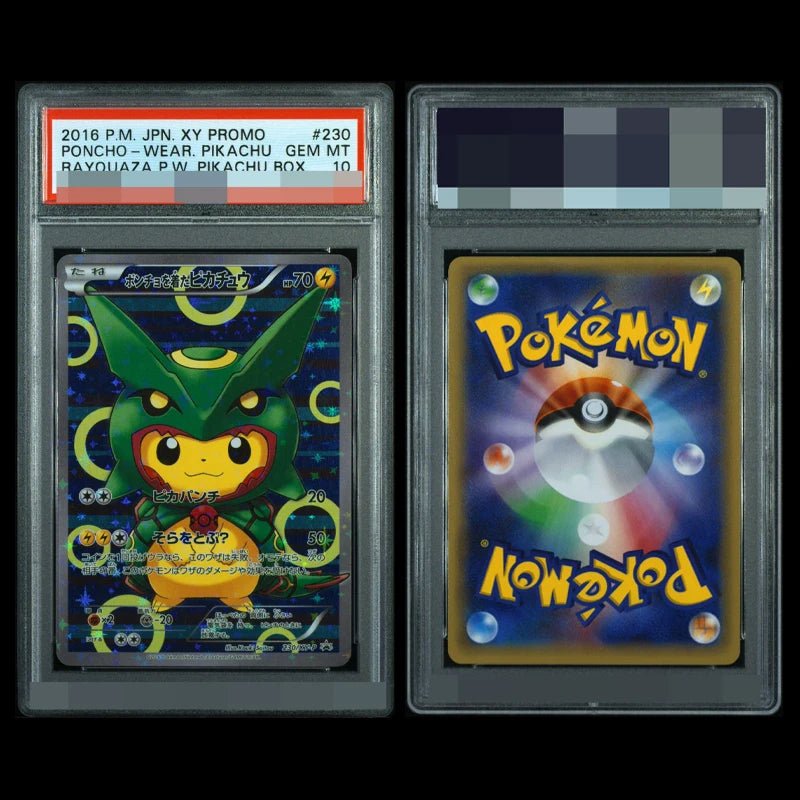 PKM Pikac Series Set PTCG HOLO Foil Cards ILLUSTRATOR Replica P - S - A 10 Toys Hobbie Hobby Collectibles Game Collection Anime Card - Pokeem0n