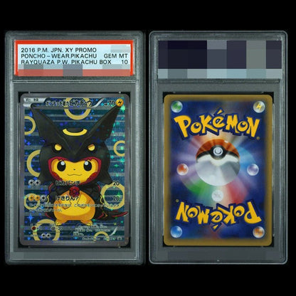 PKM Pikac Series Set PTCG HOLO Foil Cards ILLUSTRATOR Replica P - S - A 10 Toys Hobbie Hobby Collectibles Game Collection Anime Card - Pokeem0n