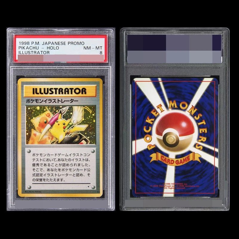 PKM Pikac Series Set PTCG HOLO Foil Cards ILLUSTRATOR Replica P - S - A 10 Toys Hobbie Hobby Collectibles Game Collection Anime Card - Pokeem0n