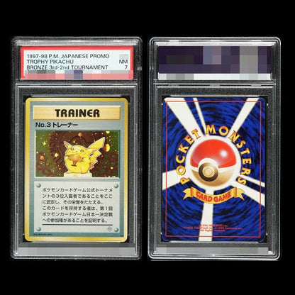 PKM Pikac Series Set PTCG HOLO Foil Cards ILLUSTRATOR Replica P - S - A 10 Toys Hobbie Hobby Collectibles Game Collection Anime Card - Pokeem0n