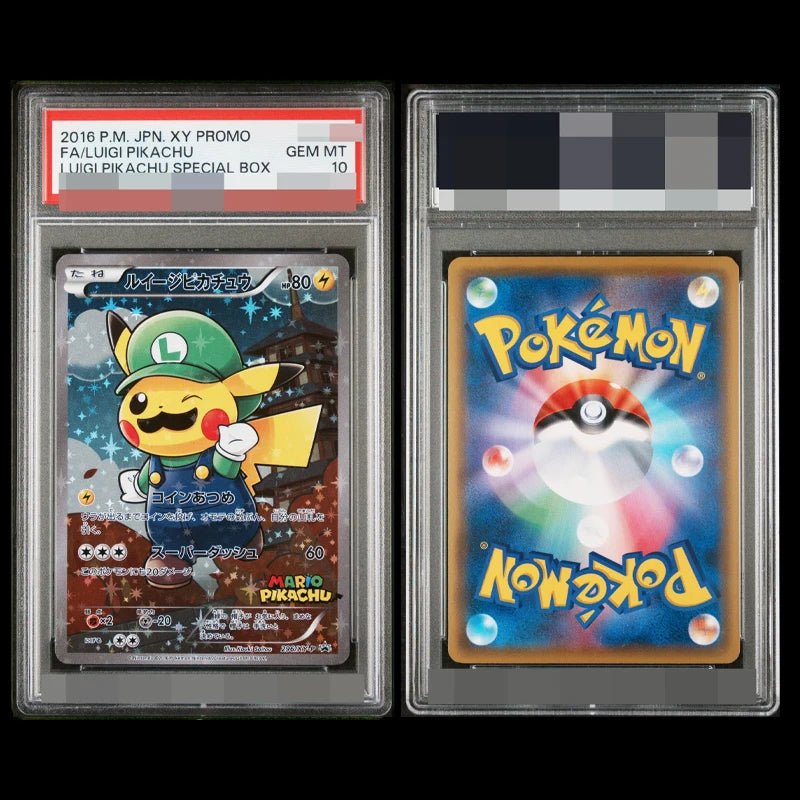 PKM Pikac Series Set PTCG HOLO Foil Cards ILLUSTRATOR Replica P - S - A 10 Toys Hobbie Hobby Collectibles Game Collection Anime Card - Pokeem0n