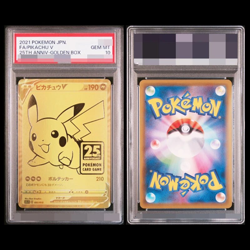 PKM Pikac Series Set PTCG HOLO Foil Cards ILLUSTRATOR Replica P - S - A 10 Toys Hobbie Hobby Collectibles Game Collection Anime Card - Pokeem0n