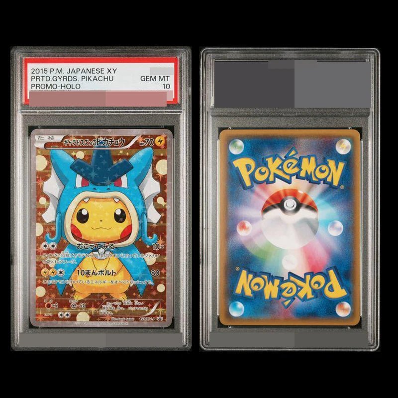 PKM Pikac Series Set PTCG HOLO Foil Cards ILLUSTRATOR Replica P - S - A 10 Toys Hobbie Hobby Collectibles Game Collection Anime Card - Pokeem0n