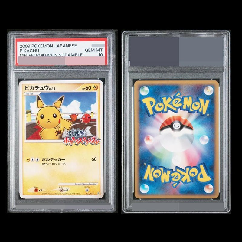 PKM Pikac Series Set PTCG HOLO Foil Cards ILLUSTRATOR Replica P - S - A 10 Toys Hobbie Hobby Collectibles Game Collection Anime Card - Pokeem0n