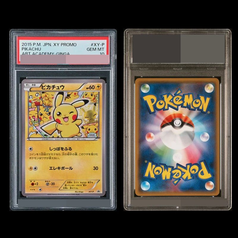PKM Pikac Series Set PTCG HOLO Foil Cards ILLUSTRATOR Replica P - S - A 10 Toys Hobbie Hobby Collectibles Game Collection Anime Card - Pokeem0n
