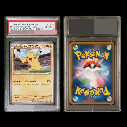PKM Pikac Series Set PTCG HOLO Foil Cards ILLUSTRATOR Replica P - S - A 10 Toys Hobbie Hobby Collectibles Game Collection Anime Card - Pokeem0n
