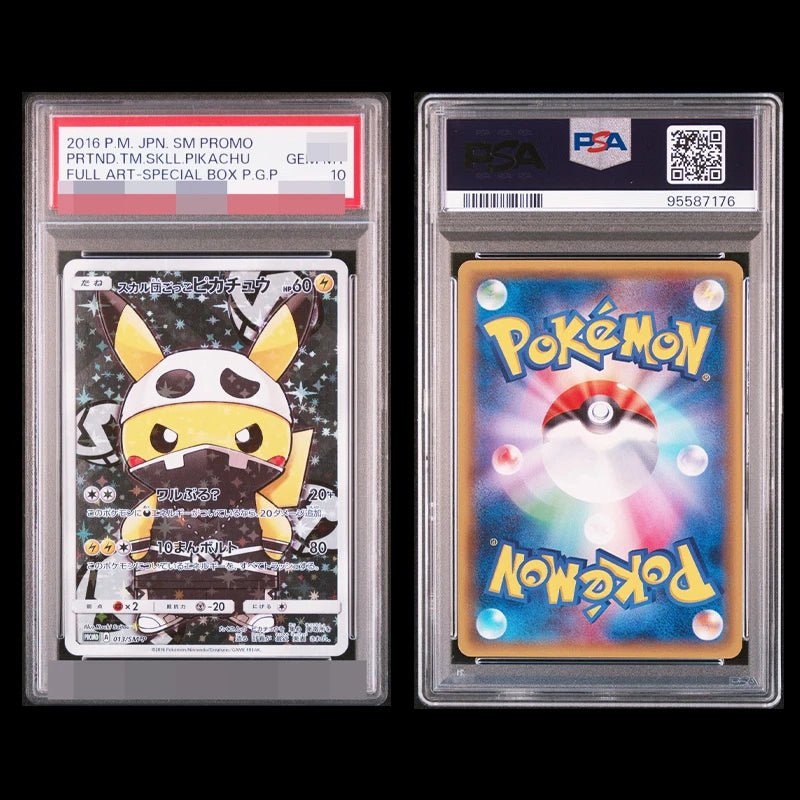 PKM Pikac Series Set PTCG HOLO Foil Cards ILLUSTRATOR Replica P - S - A 10 Toys Hobbie Hobby Collectibles Game Collection Anime Card - Pokeem0n