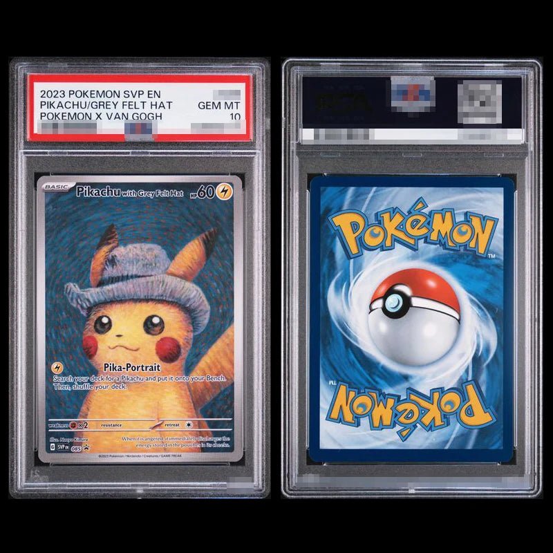 PKM Pikac Series Set PTCG HOLO Foil Cards ILLUSTRATOR Replica P - S - A 10 Toys Hobbie Hobby Collectibles Game Collection Anime Card - Pokeem0n