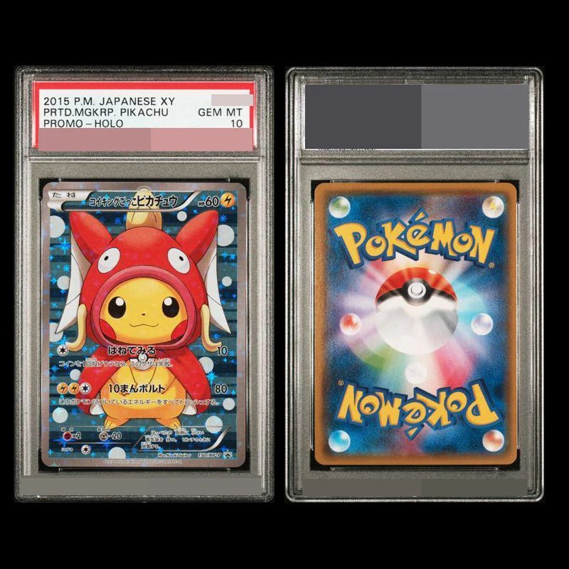 PKM Pikac Series Set PTCG HOLO Foil Cards ILLUSTRATOR Replica P - S - A 10 Toys Hobbie Hobby Collectibles Game Collection Anime Card - Pokeem0n
