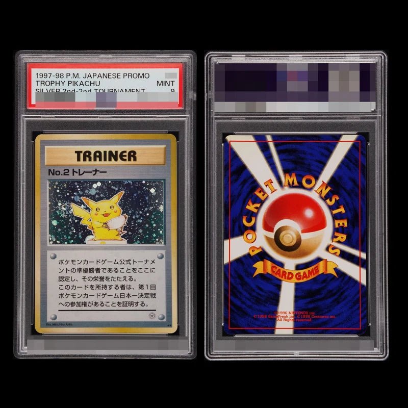 PKM Pikac Series Set PTCG HOLO Foil Cards ILLUSTRATOR Replica P - S - A 10 Toys Hobbie Hobby Collectibles Game Collection Anime Card - Pokeem0n