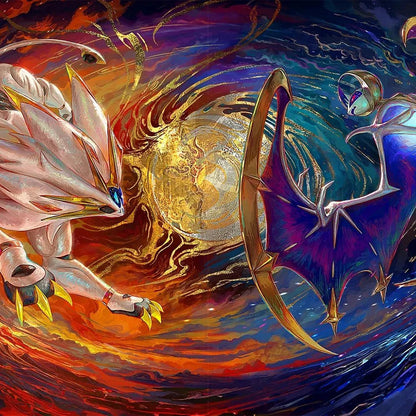 Pocket Solgaleo EX Lunala EX Self - Made Card Etched DIY Textures Singles Pockemontcg Anime Collection Game Cards - Pokeem0n