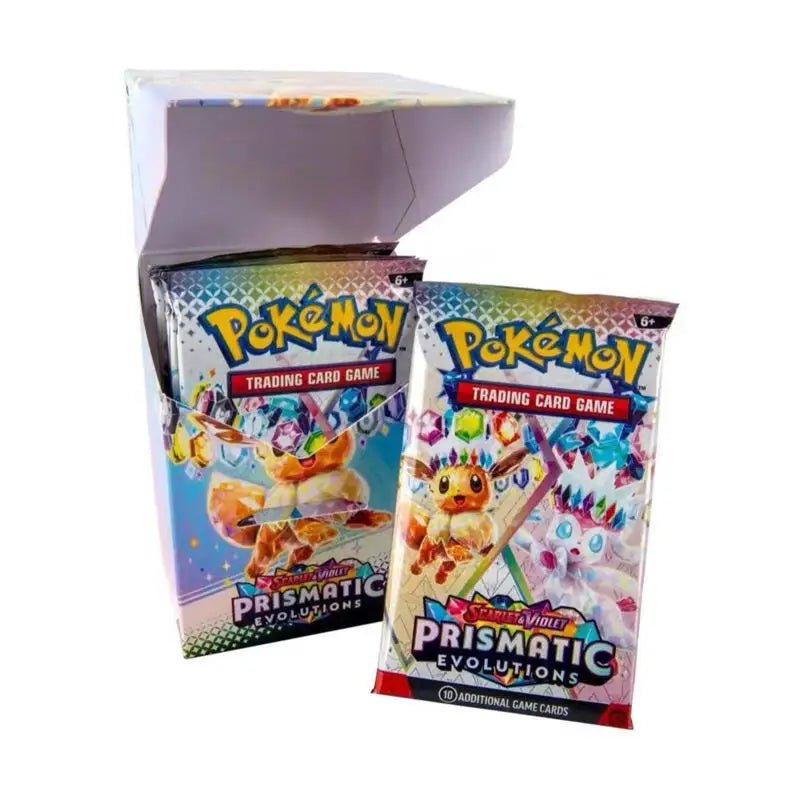 Pokemon Card Supplement Pack Prismatic Evolution Series Main Evolution Theme Rare Card Collection Battle Party Card Box - Pokeem0n