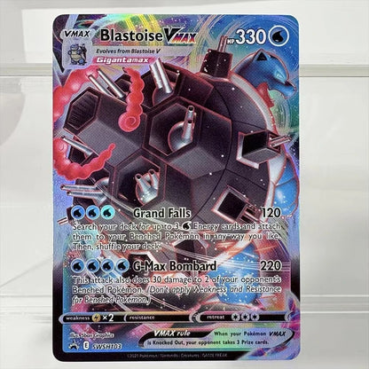 Pokemon Cards Holographic Charizard Ex GX Blastoise VMAX Deoxys VMAX Darkrai VSTAR Hobbies Rare Collection Battle Cards Toys - Pokeem0n