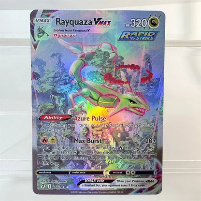 Pokemon Cards Holographic Charizard Ex GX Blastoise VMAX Deoxys VMAX Darkrai VSTAR Hobbies Rare Collection Battle Cards Toys - Pokeem0n