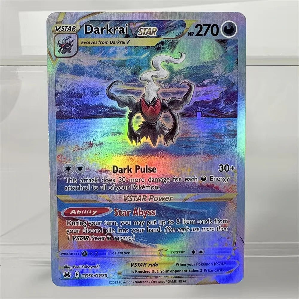 Pokemon Cards Holographic Charizard Ex GX Blastoise VMAX Deoxys VMAX Darkrai VSTAR Hobbies Rare Collection Battle Cards Toys - Pokeem0n