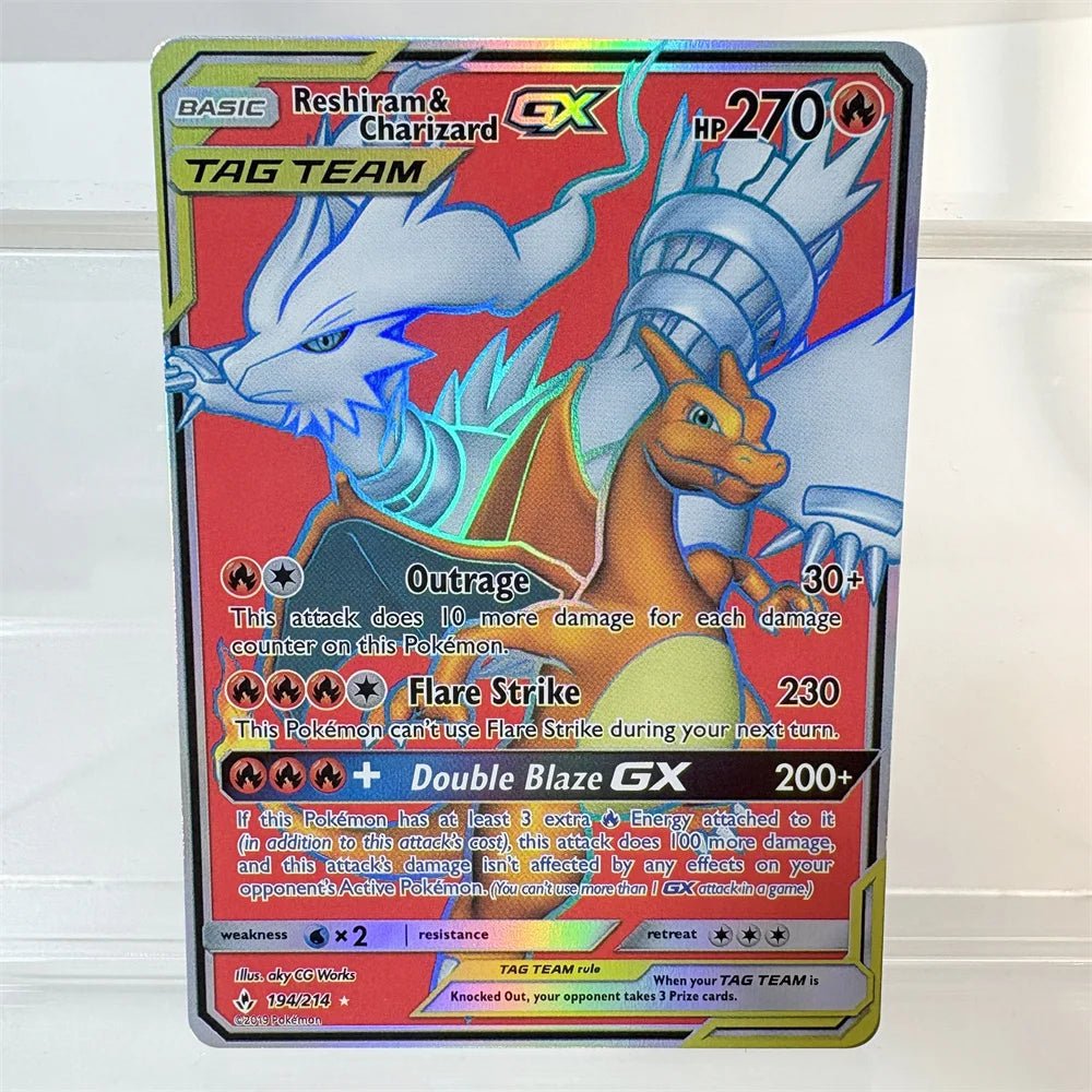 Pokemon Cards Holographic Charizard Ex GX Blastoise VMAX Deoxys VMAX Darkrai VSTAR Hobbies Rare Collection Battle Cards Toys - Pokeem0n