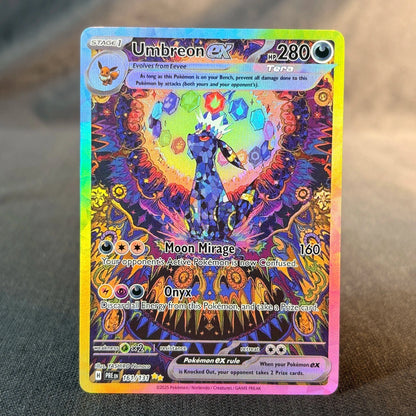 Pokemon Foil Cards English and Japanese Versions UMBREON MEWTWO MAGIKARP Game Collection PTCG Proxy Cards Children's toy Gifts - Pokeem0n