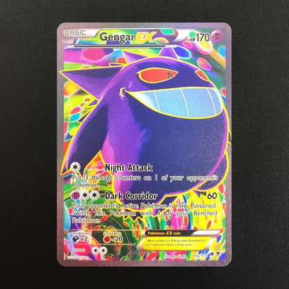 Pokemon TCG English Collection Cards Charizard Pikachu Gengar Mew Venusaur Lugia EX Self Made Classic Game Anime Cards Gift Toys - Pokeem0n