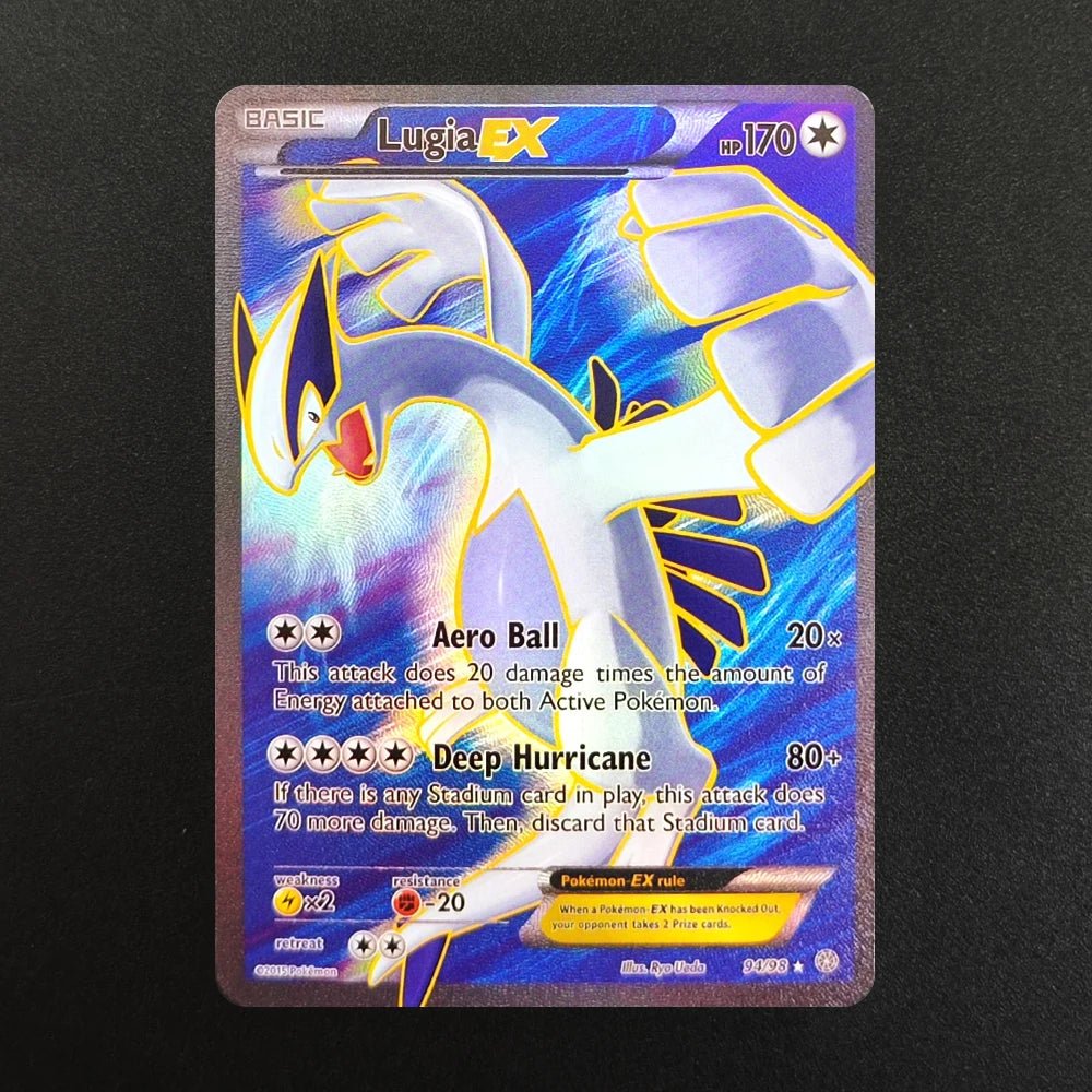 Pokemon TCG English Collection Cards Charizard Pikachu Gengar Mew Venusaur Lugia EX Self Made Classic Game Anime Cards Gift Toys - Pokeem0n