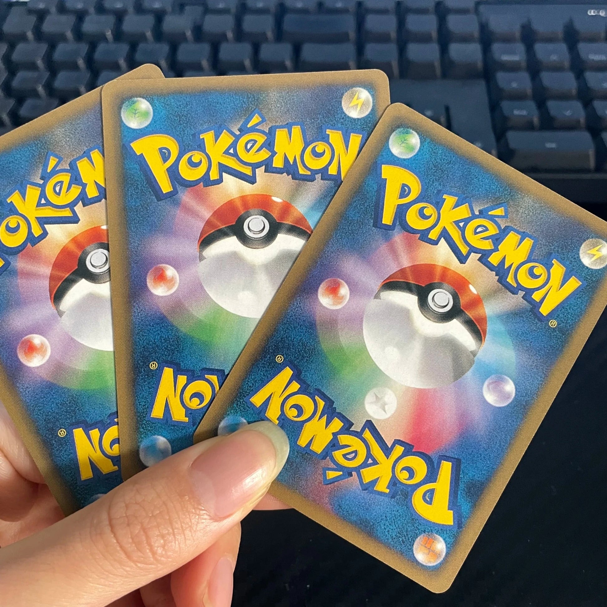 PROXY 7PCS Japanese Pokemon Cards Cramorant Rowlet Gem Mint Pikachu 227/S - P Stamp Box Full Art Promo Japan Post PKM Trading Card - Pokeem0n